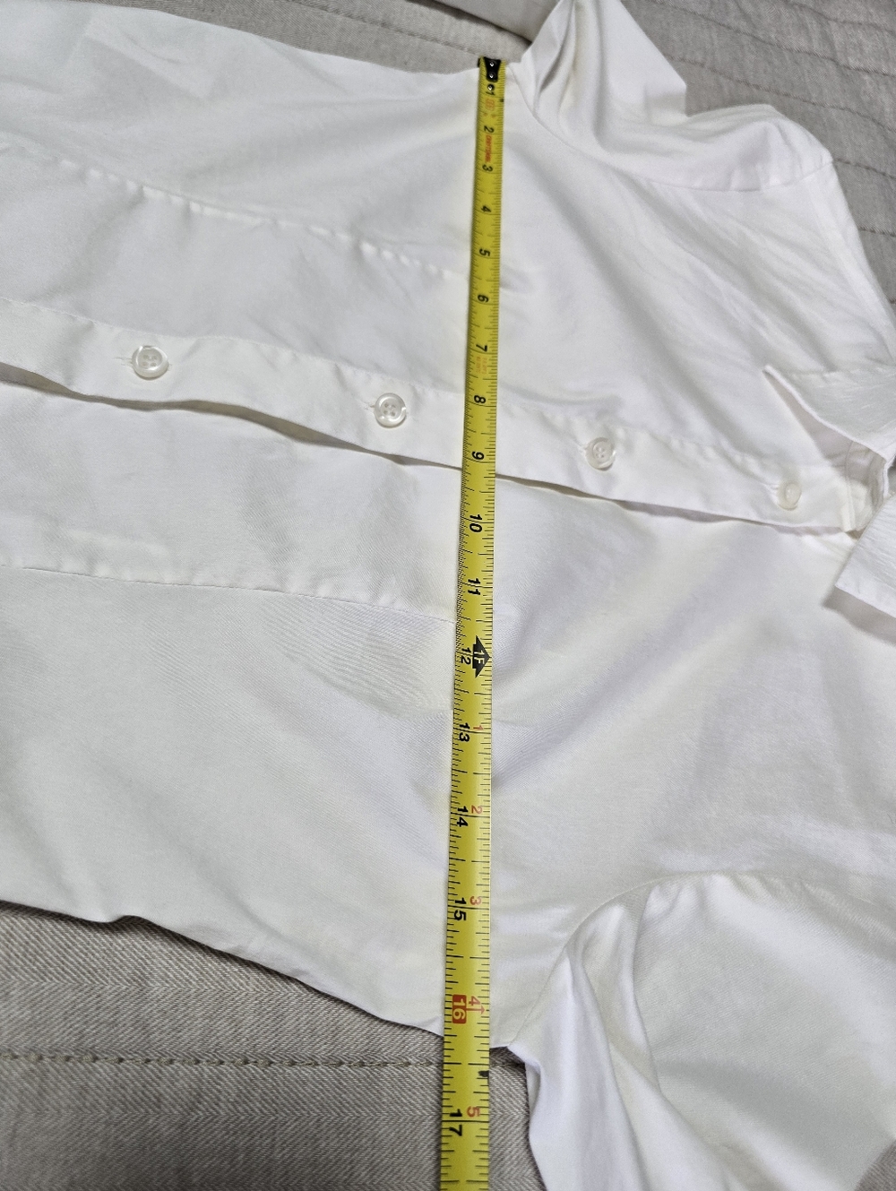 PRADA Classic Poplin Button Down Blouse - Tailored Fit - Picture 10 of 10